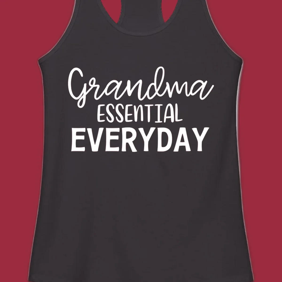 Grandma Essential Everyday typography design.