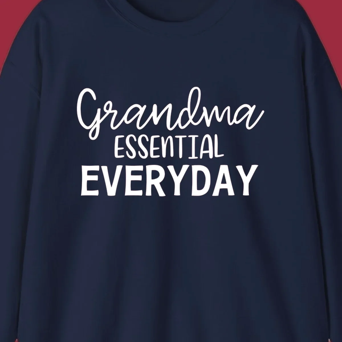 Grandma Essential Everyday typography design.