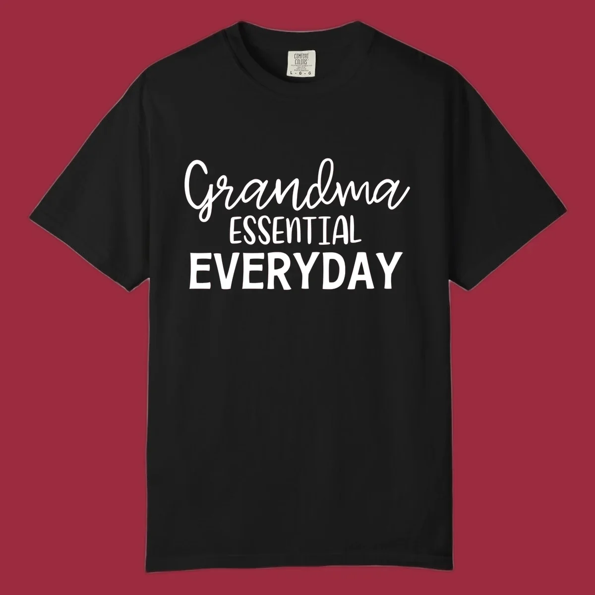 Grandma Essential Everyday typography design.