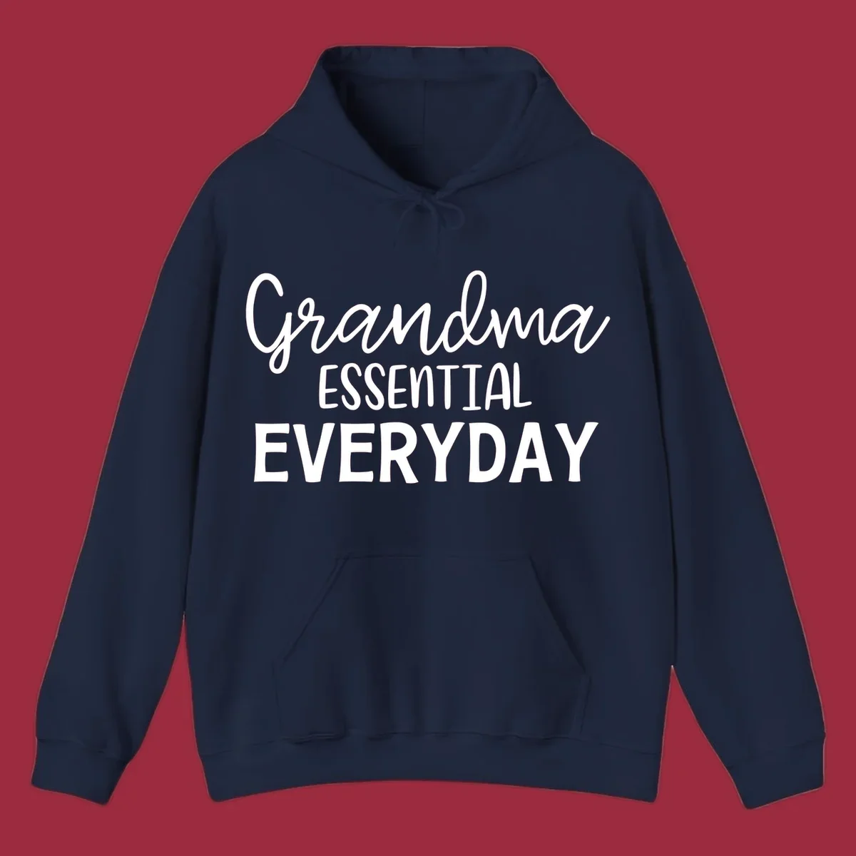Grandma Essential Everyday typography design.