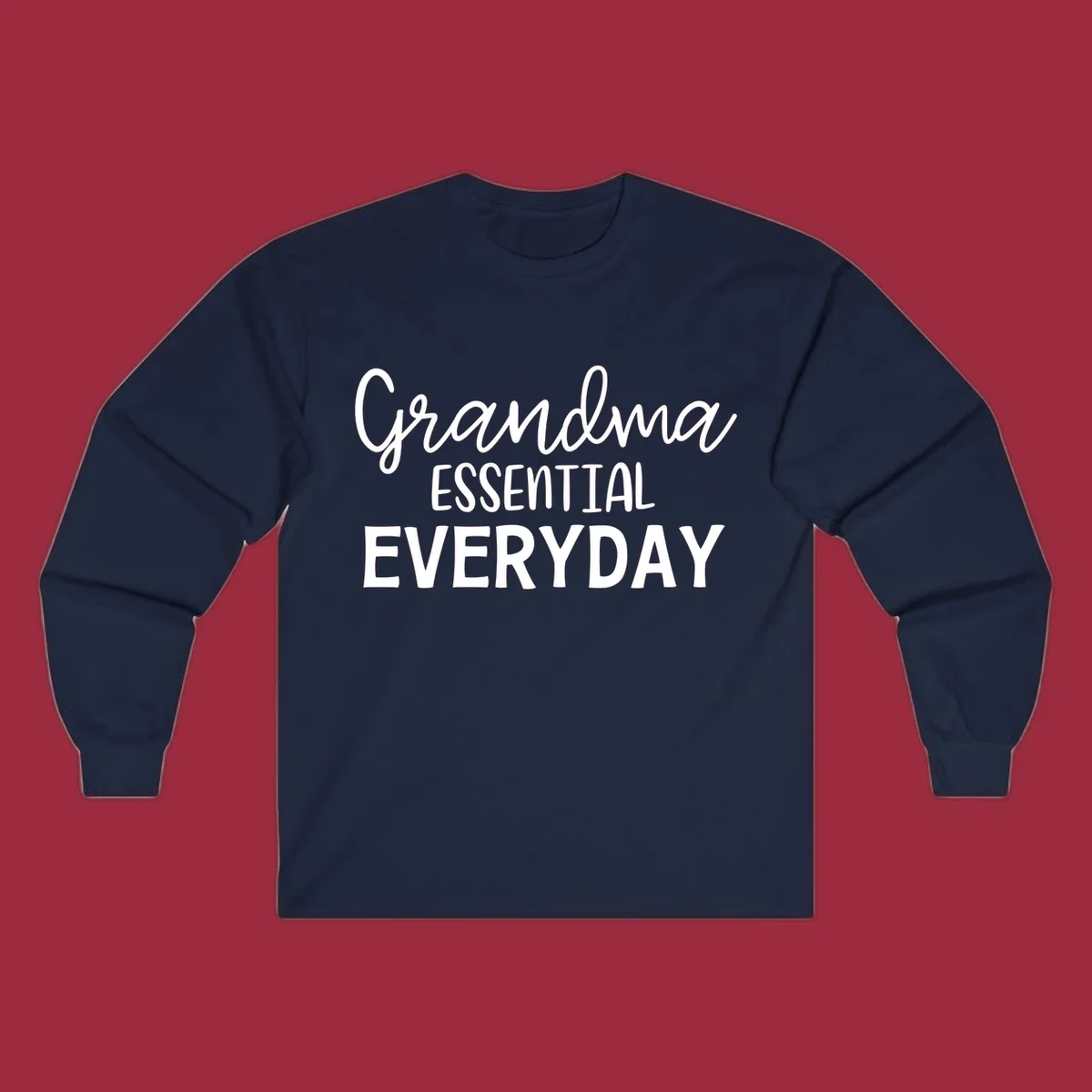 Grandma Essential Everyday typography design.