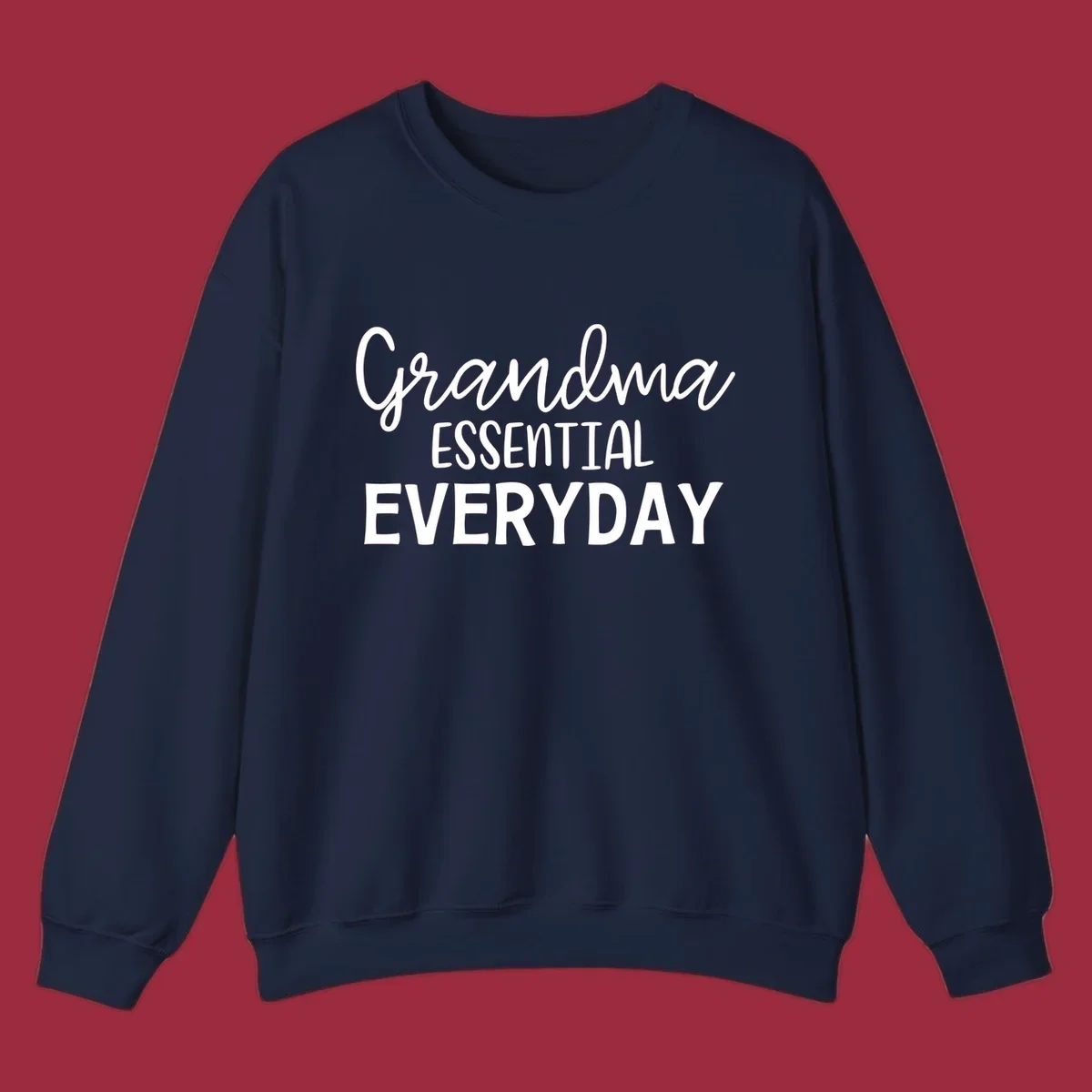 Grandma Essential Everyday typography design.