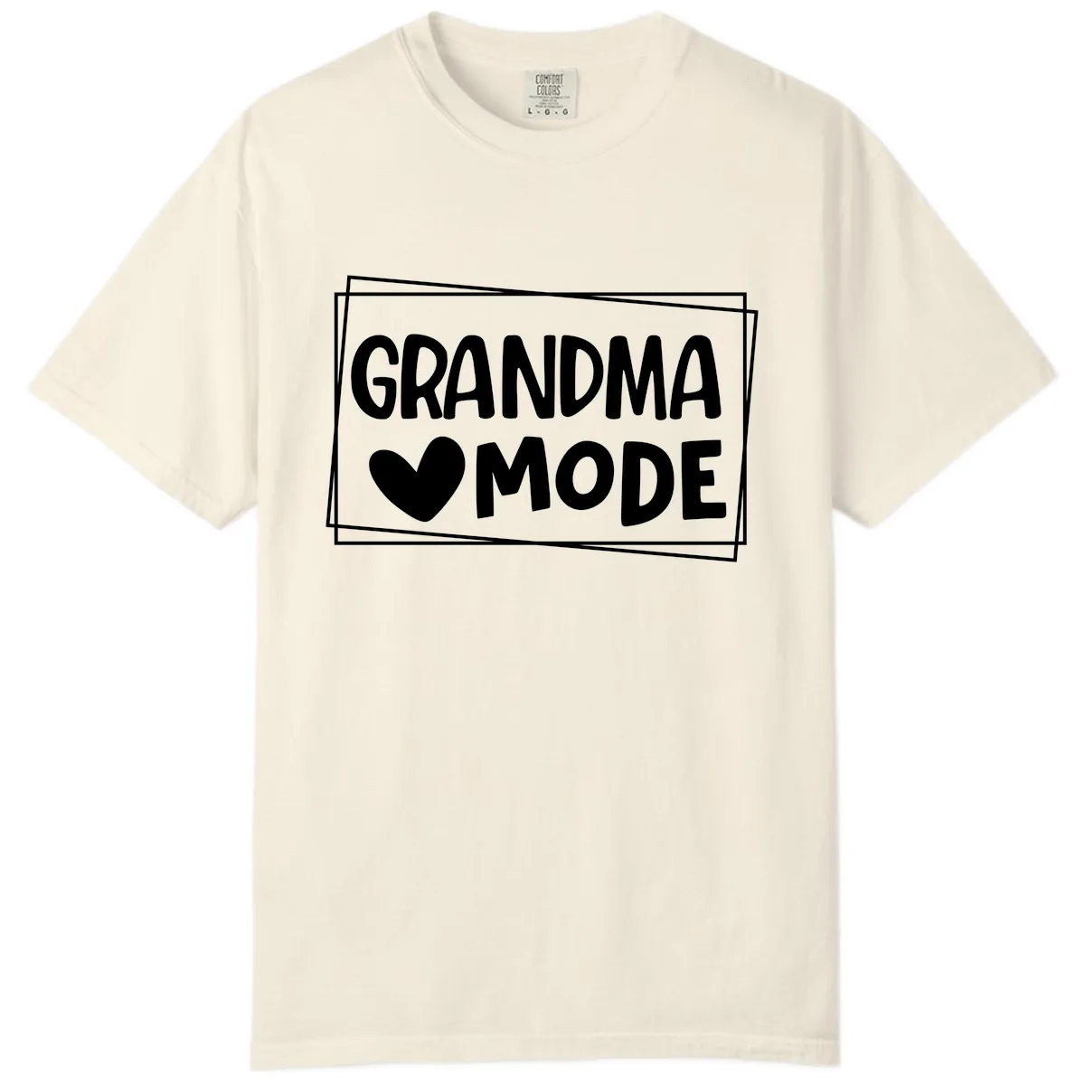 Grandma Mode Activated Shirt Comfort Color in Ivory