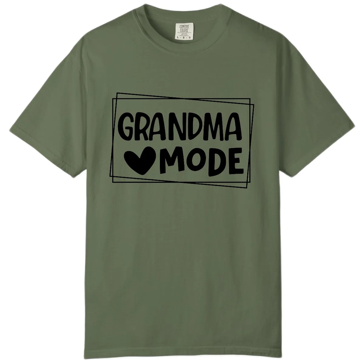 Grandma Mode Activated Shirt Comfort Color in Sage