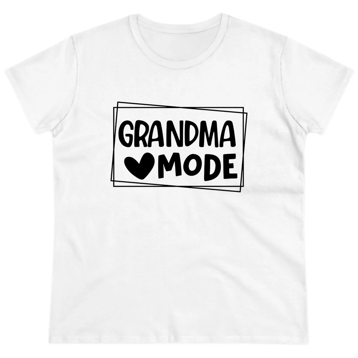 Grandma Mode Activated Shirt Ladies Tee in White