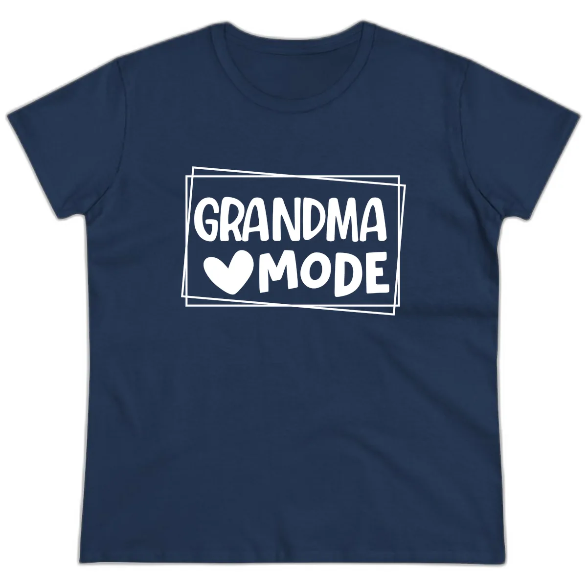 Grandma Mode Activated Shirt Ladies Tee in Navy