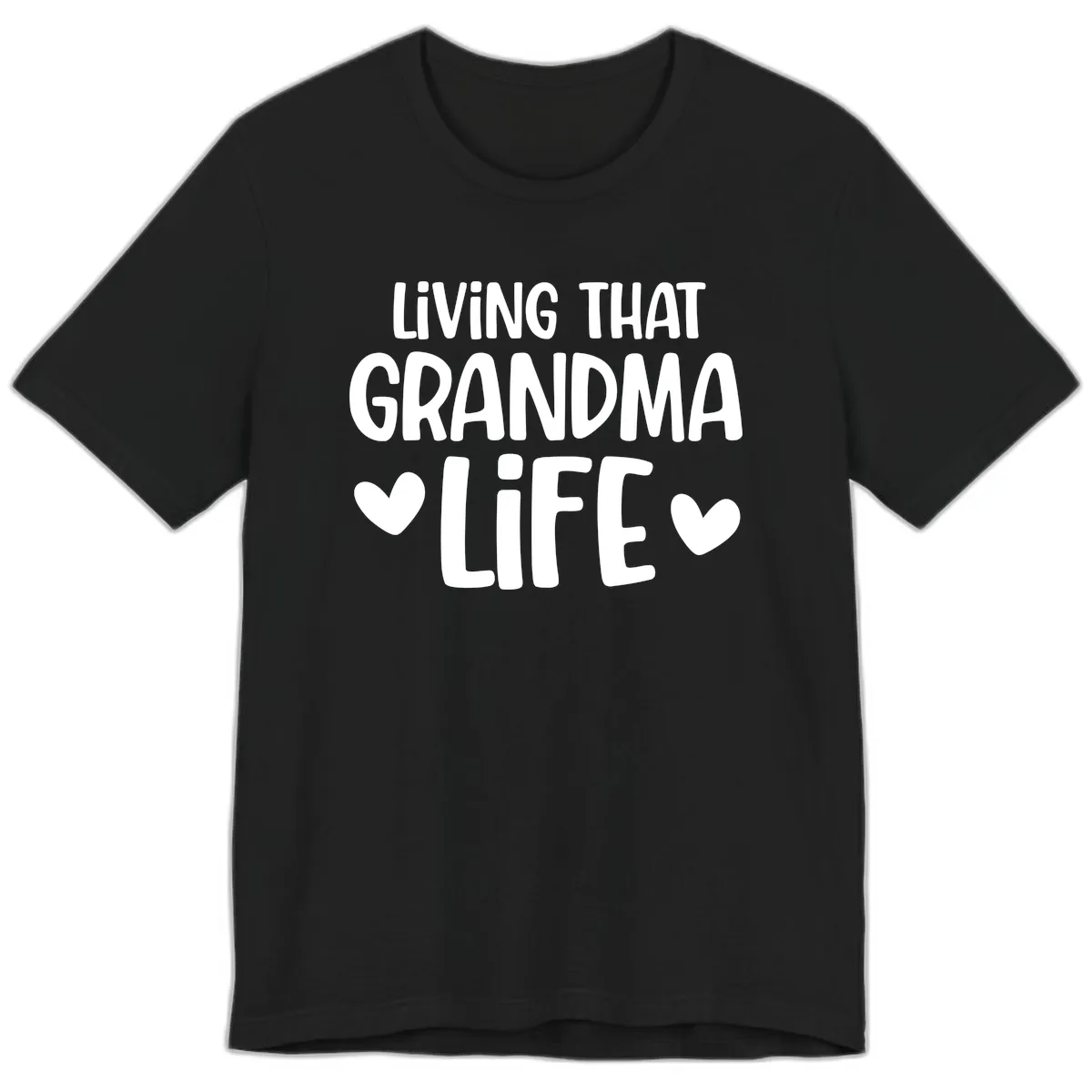 Living That Grandma Life Premium T-Shirt in Black