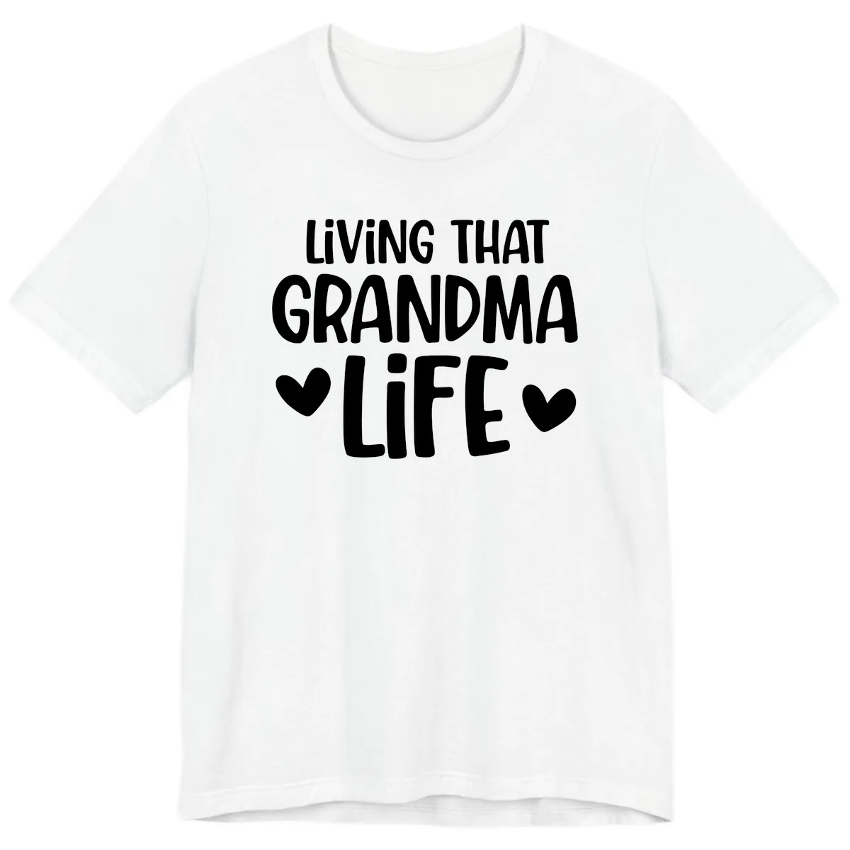 Living That Grandma Life Premium T-Shirt in White