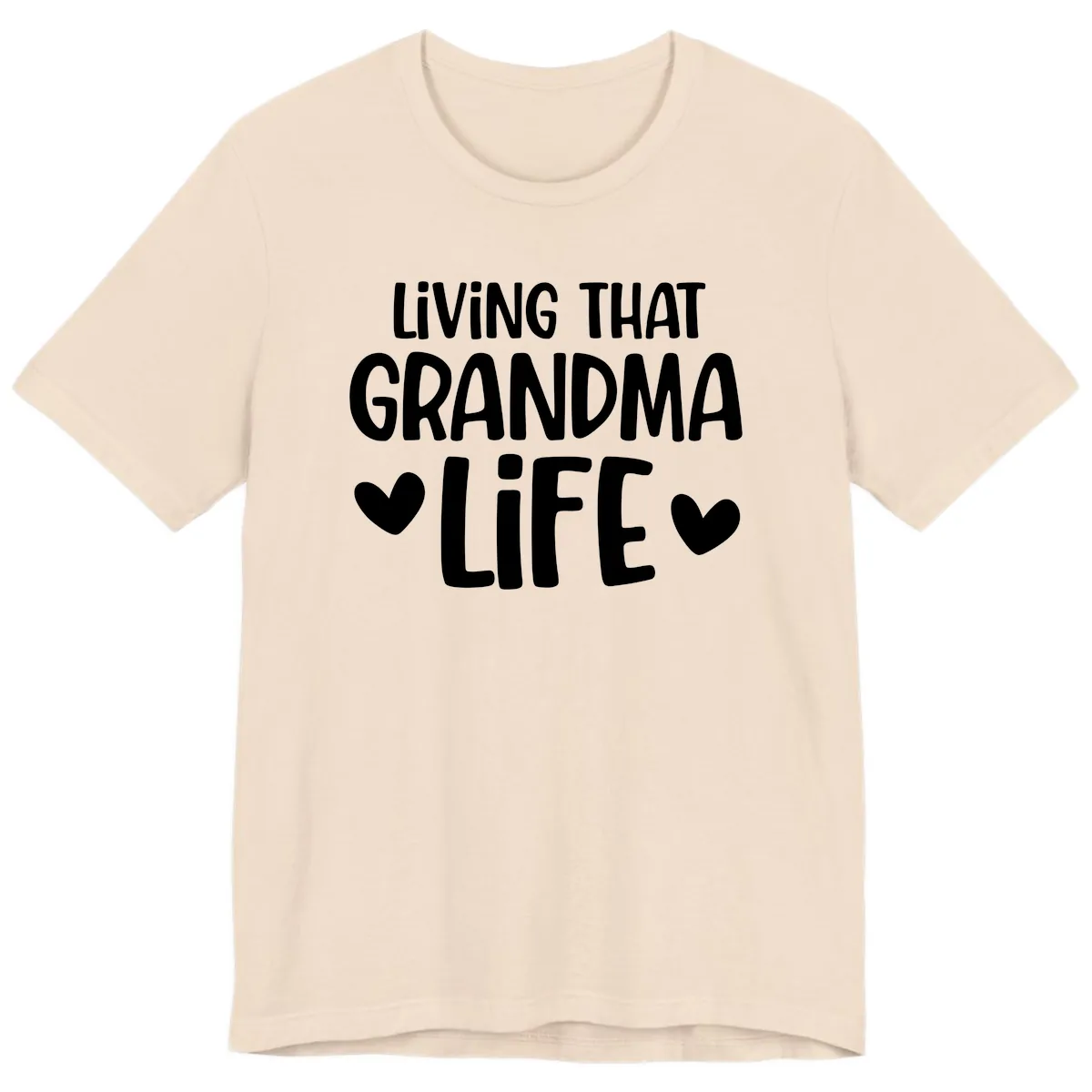 Living That Grandma Life Premium T-Shirt in Soft Cream