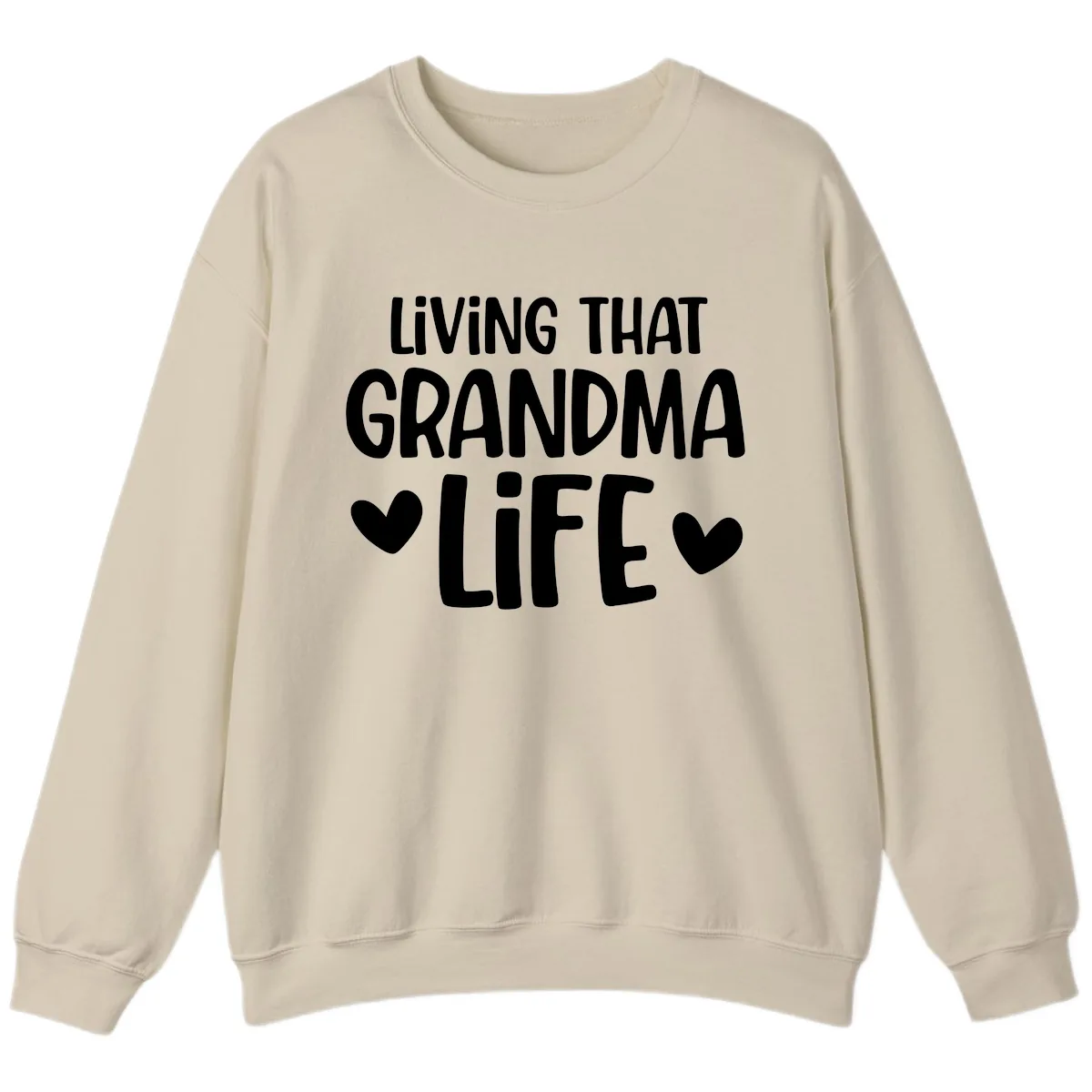 Living That Grandma Life Sweatshirt in Sand