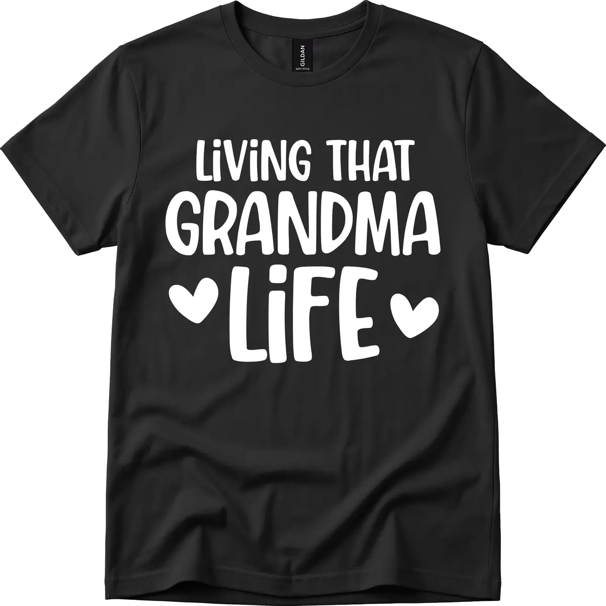 Living That Grandma Life T-Shirt in Black