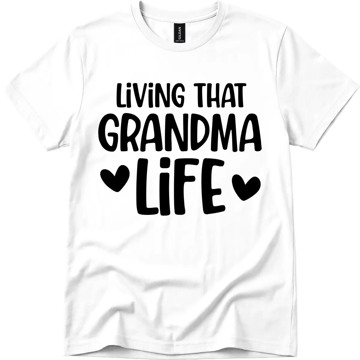 Living That Grandma Life T-Shirt in White