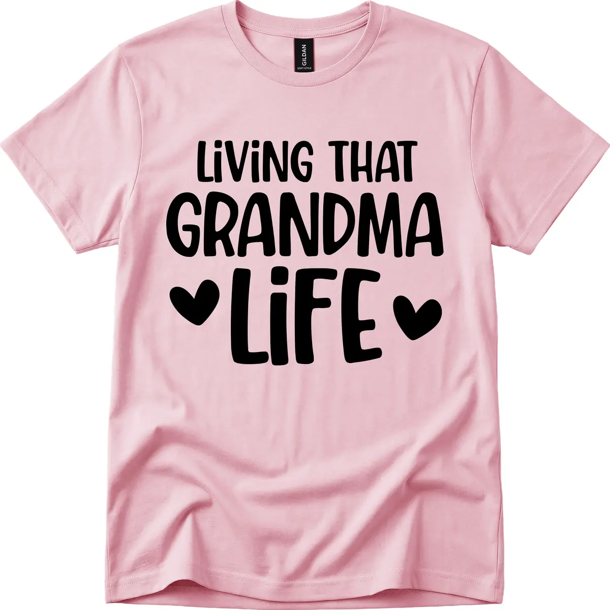 Living That Grandma Life T-Shirt in Light Pink