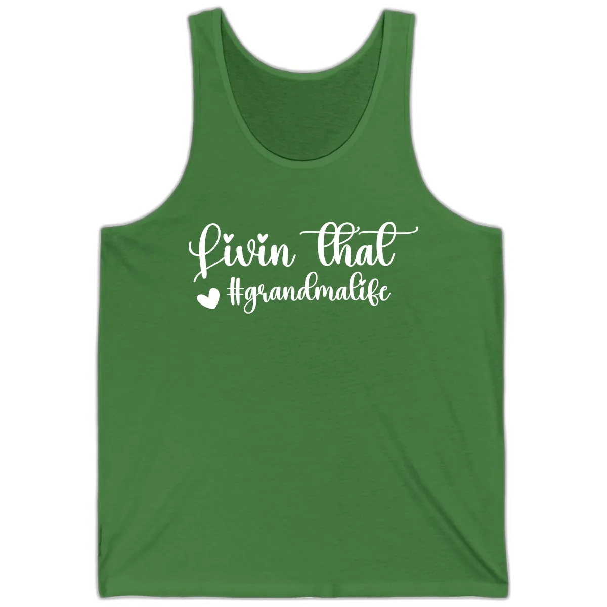 Livin That Grandma Life Tank in Leaf