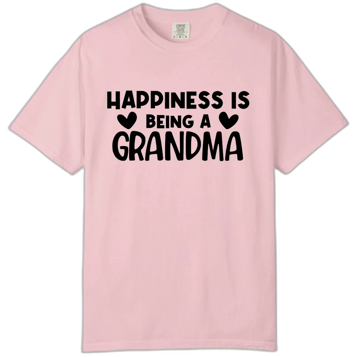 Happiness Is Being A Grandma Comfort Color in Blossom