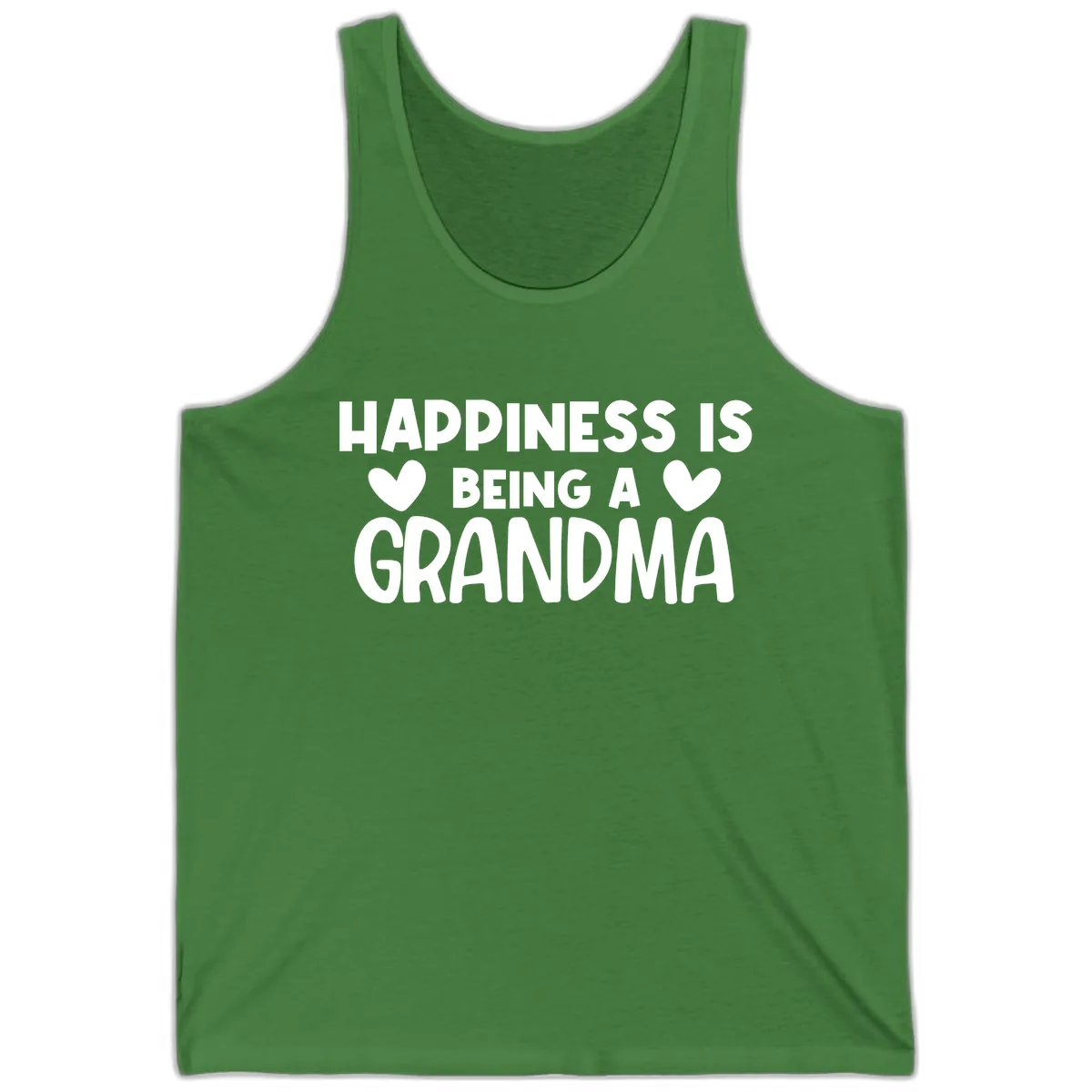 Happiness Is Being A Grandma Tank in Leaf