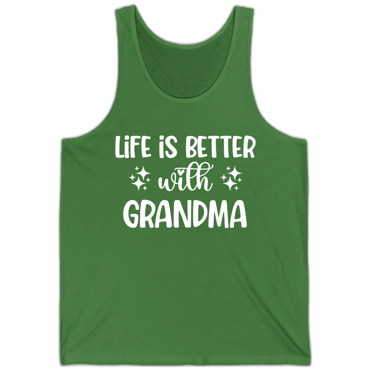 Life Is Better With Grandma Tank in Leaf