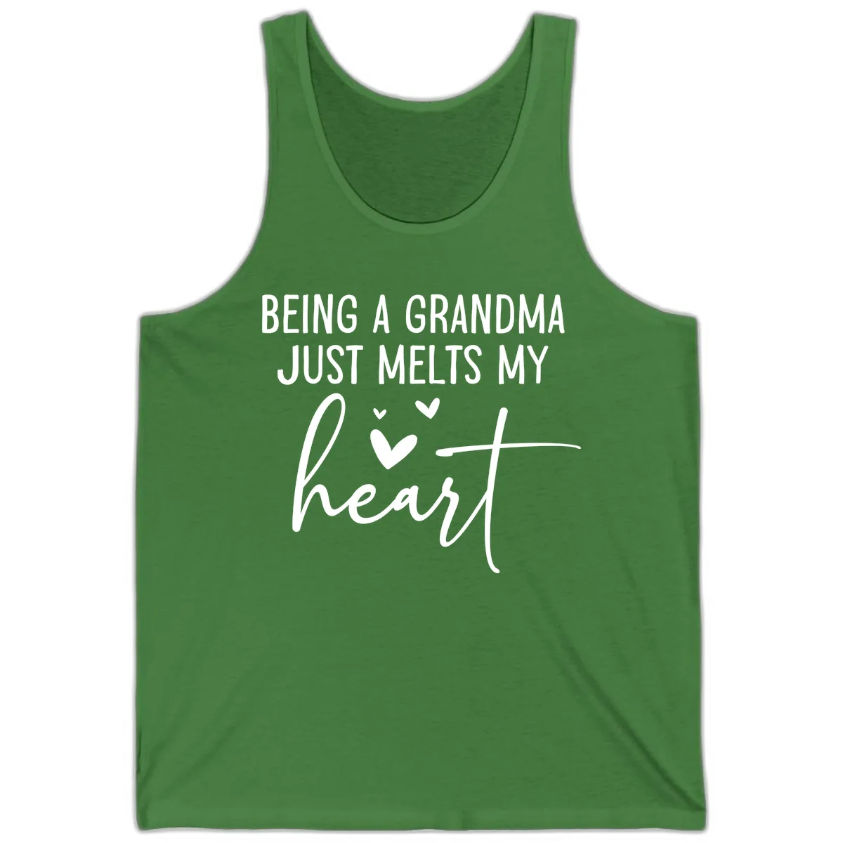 Being A Grandma Melts My Heart Tank in Leaf