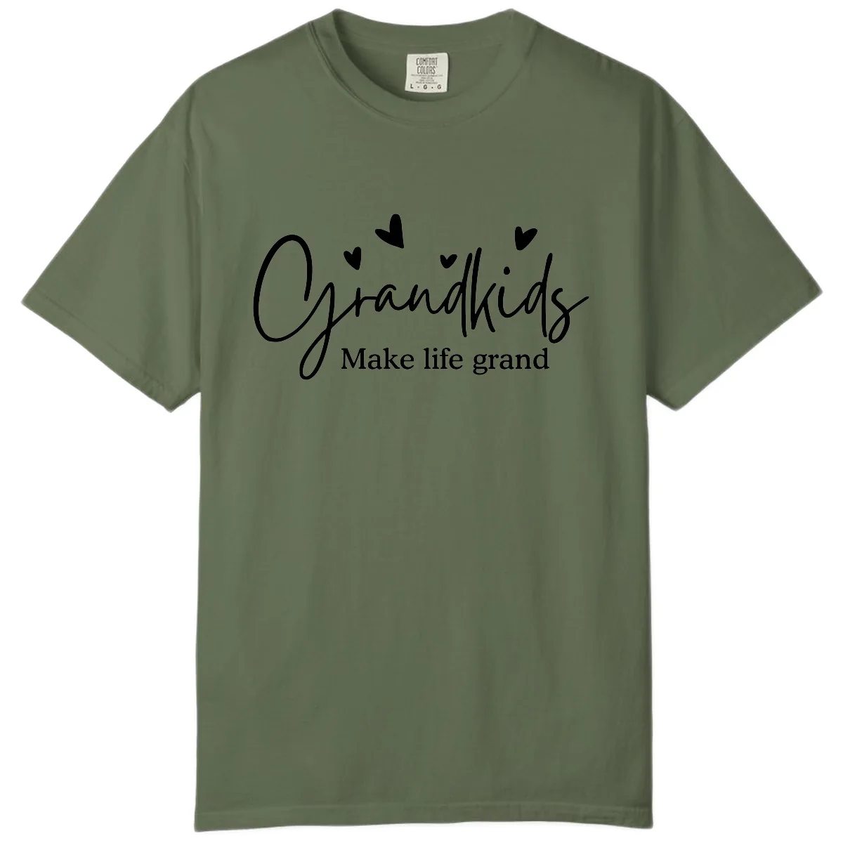 Grandkids Make Life Grand Design Comfort Color in Sage