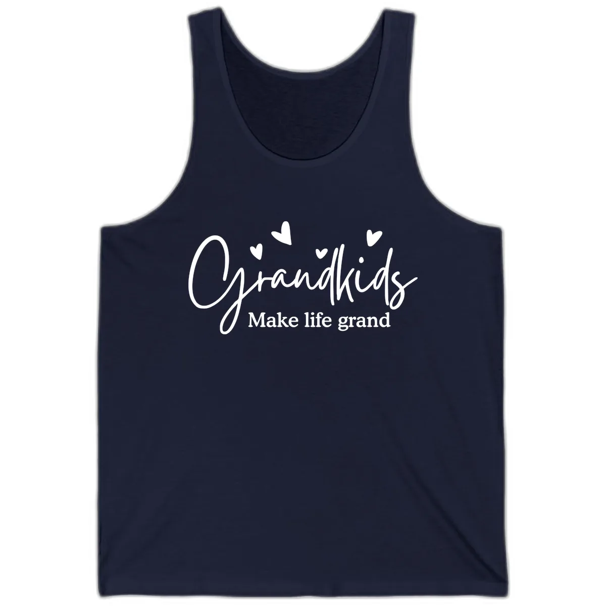 Grandkids Make Life Grand Design Tank in Navy