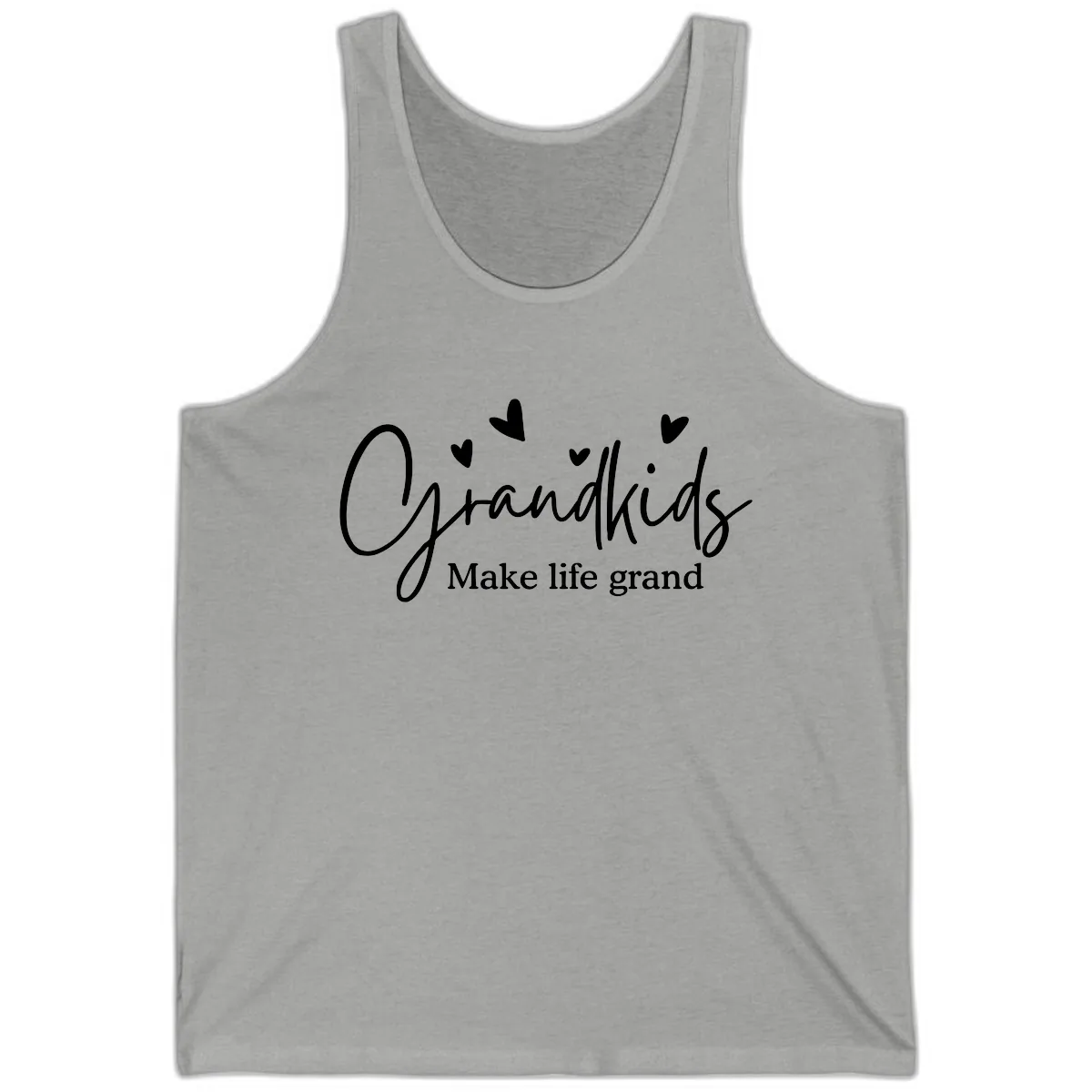 Grandkids Make Life Grand Design Tank in Athletic Heather