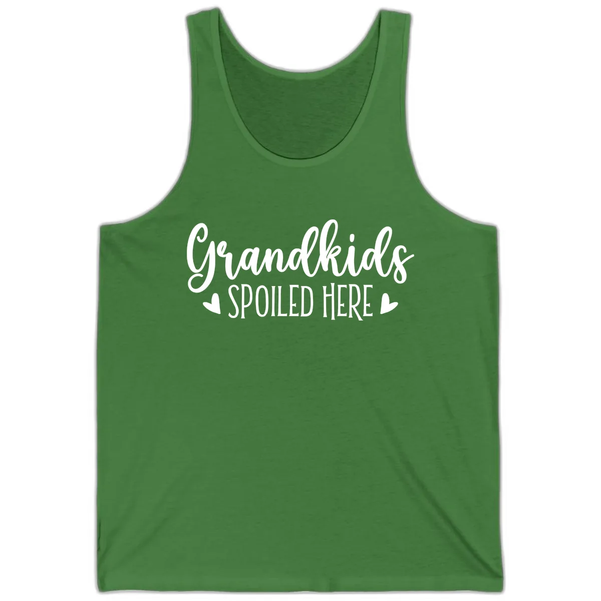 Grandkids Spoiled Here Tank in Leaf