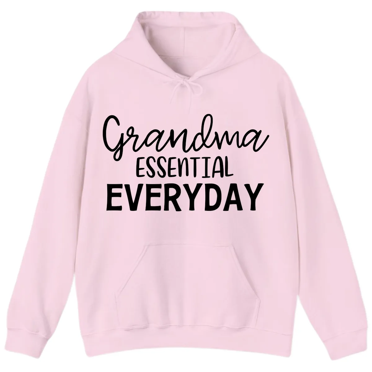 Grandma Essential Everyday Hoodie in Light Pink