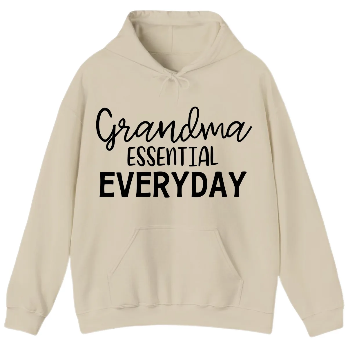 Grandma Essential Everyday Hoodie in Sand