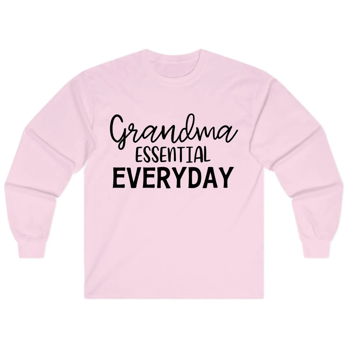Grandma Essential Everyday Long Sleeve in Light Pink
