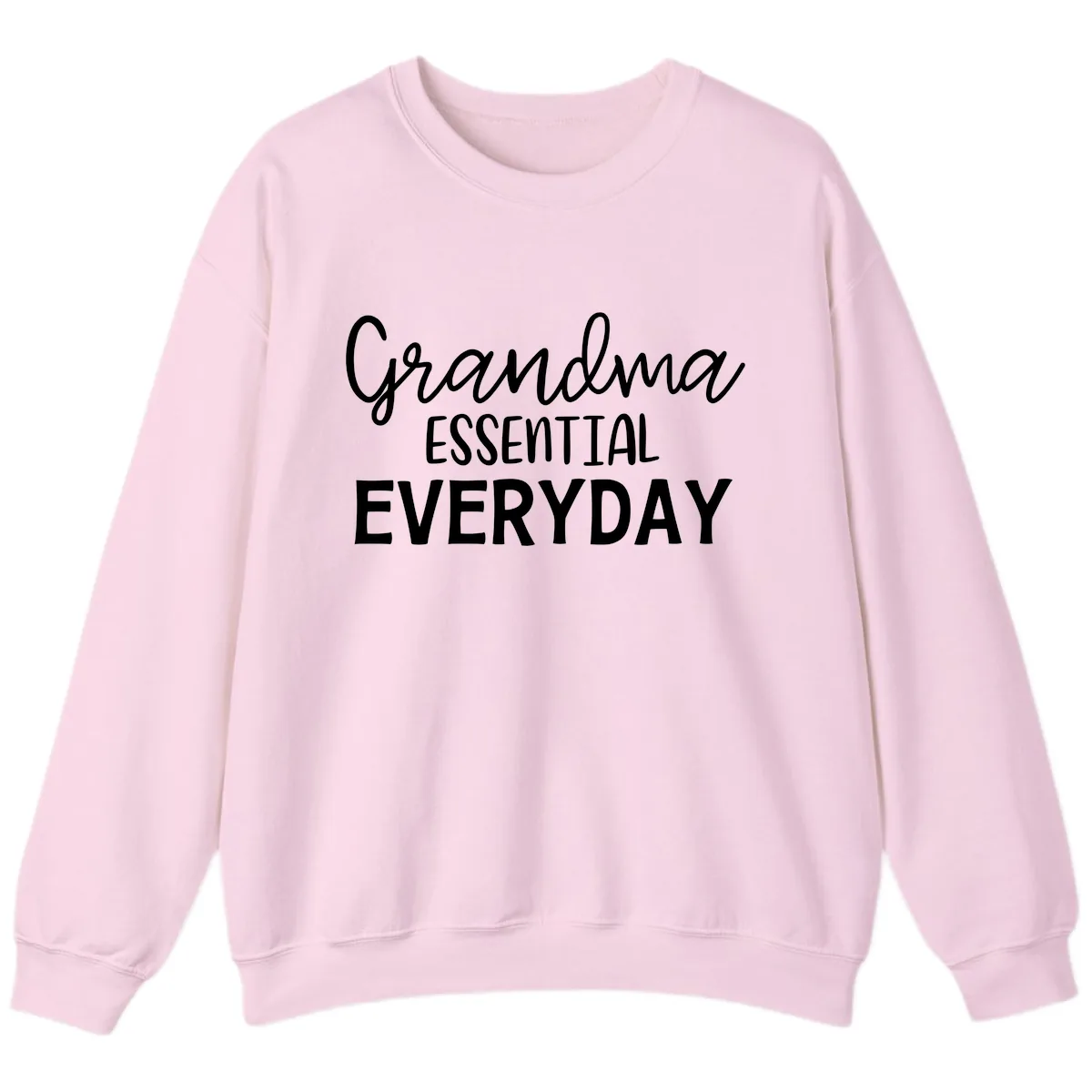Grandma Essential Everyday Sweatshirt in Light Pink