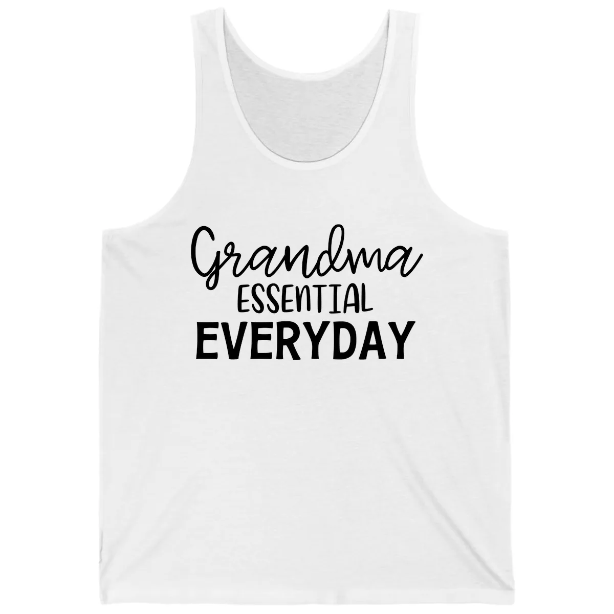 Grandma Essential Everyday Tank in White