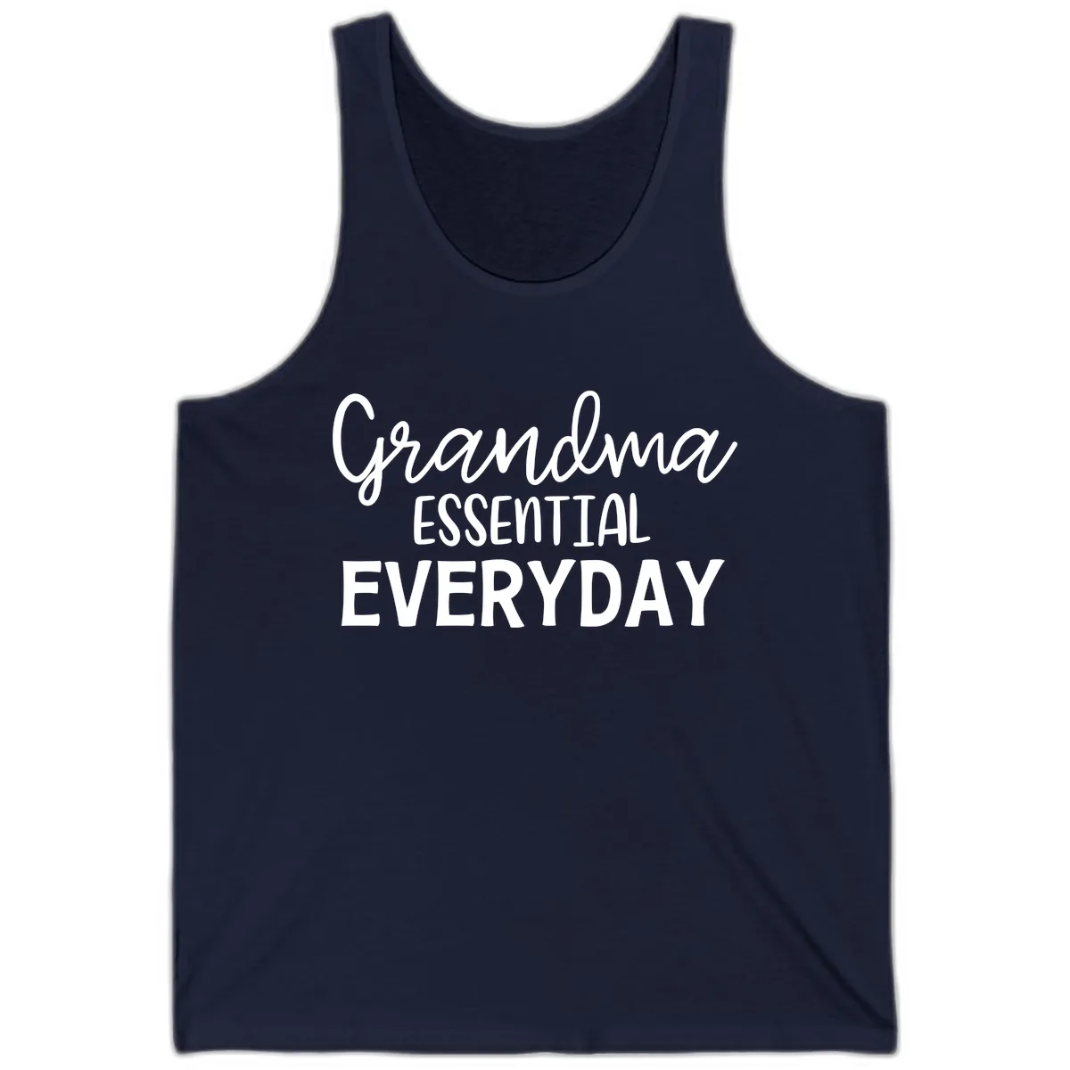 Grandma Essential Everyday Tank in Navy
