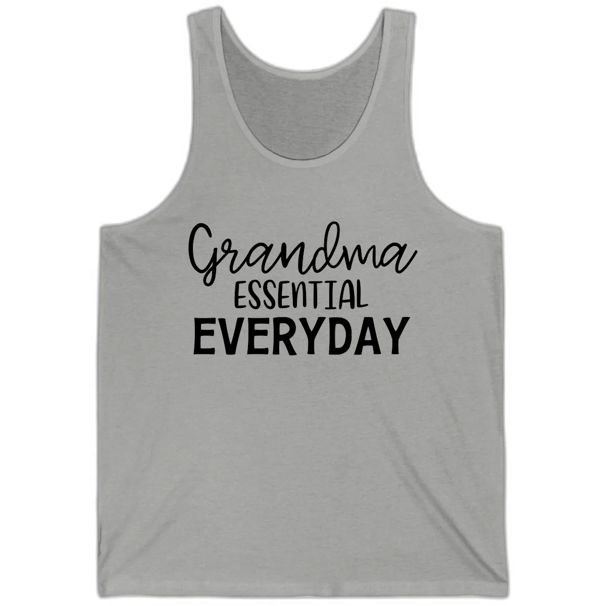 Grandma Essential Everyday Tank in Athletic Heather