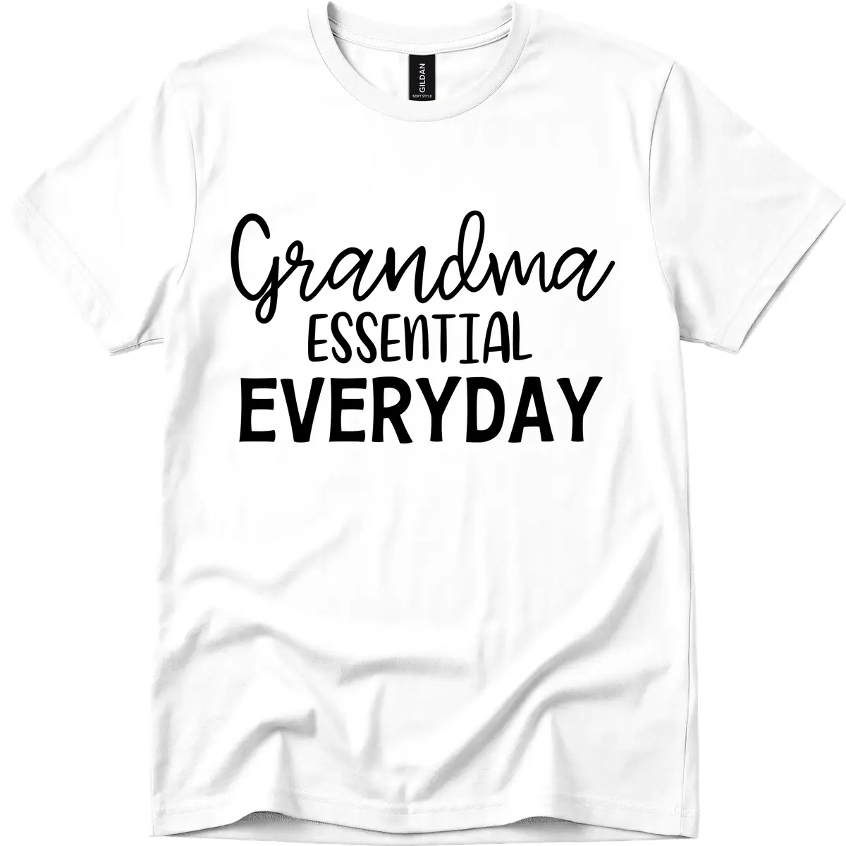Grandma Essential Everyday T-Shirt in White