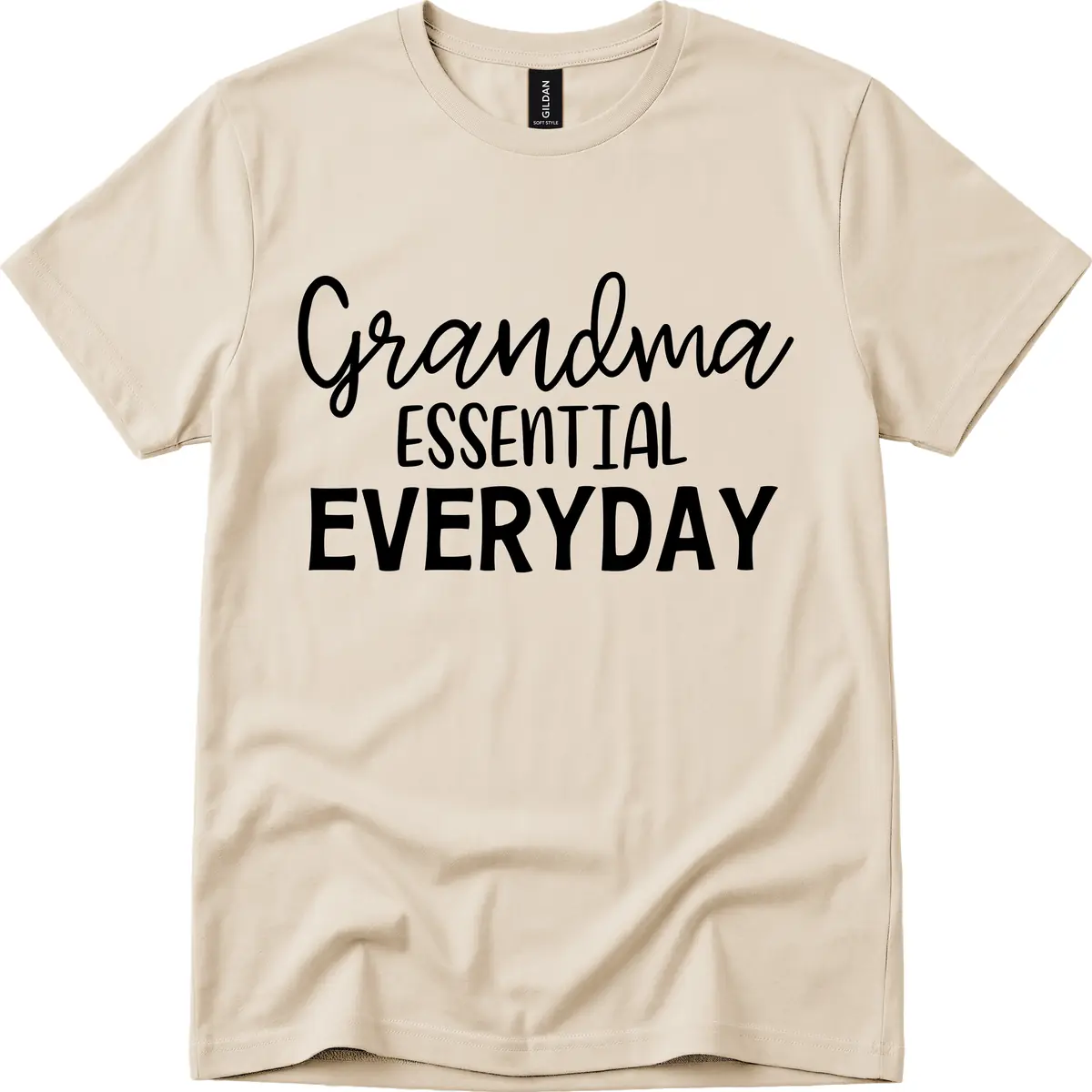 Grandma Essential Everyday T-Shirt in Sand