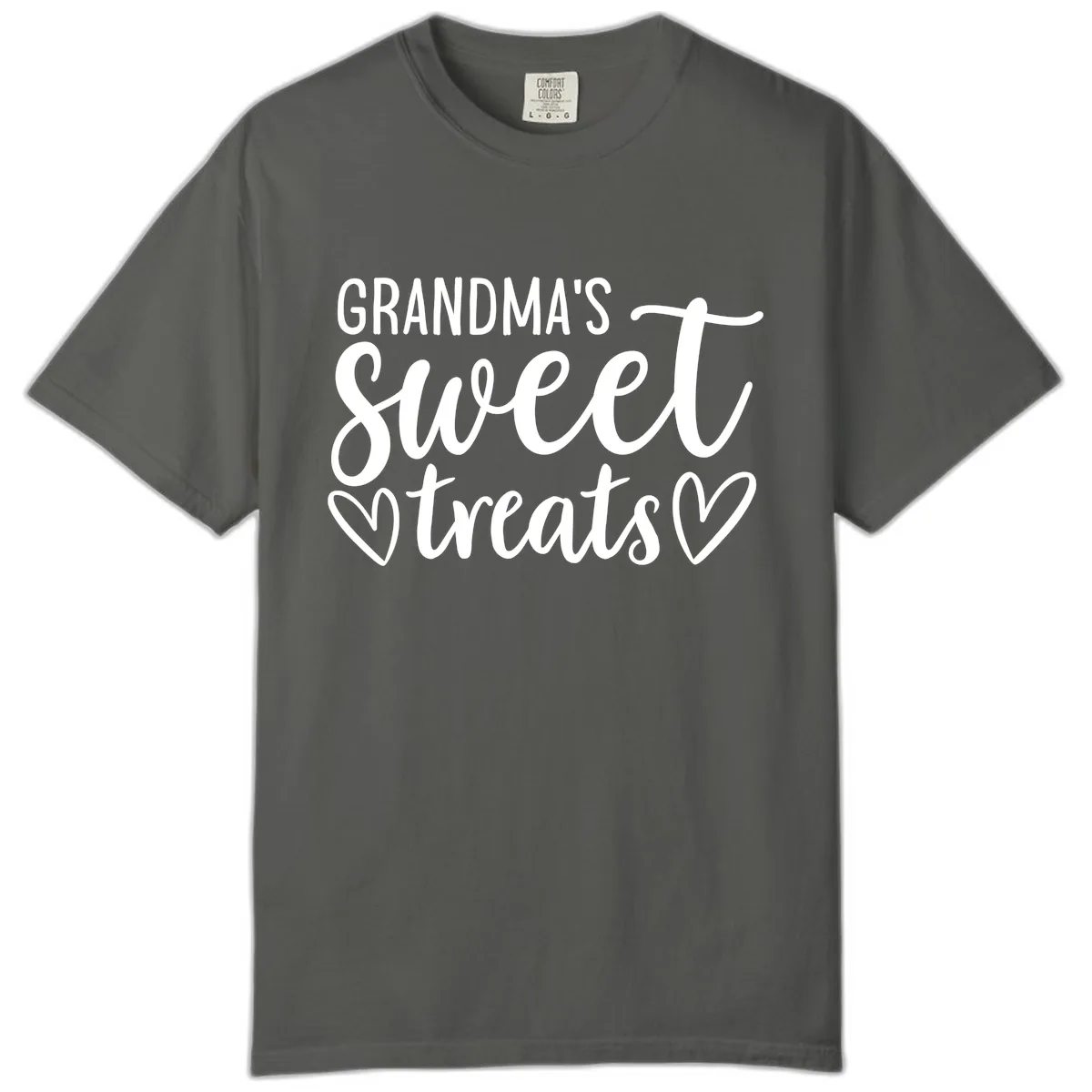 Grandma's Sweet Treats Design Comfort Color in Pepper