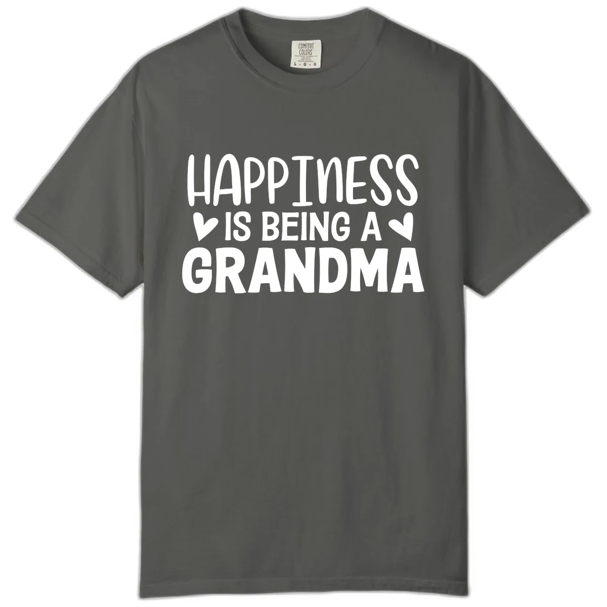 Happiness Is Being A Grandma Comfort Color in Pepper