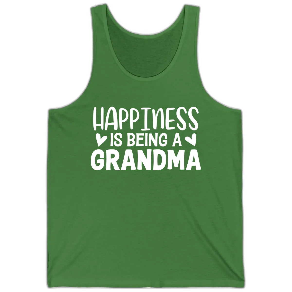 Happiness Is Being A Grandma Tank in Leaf