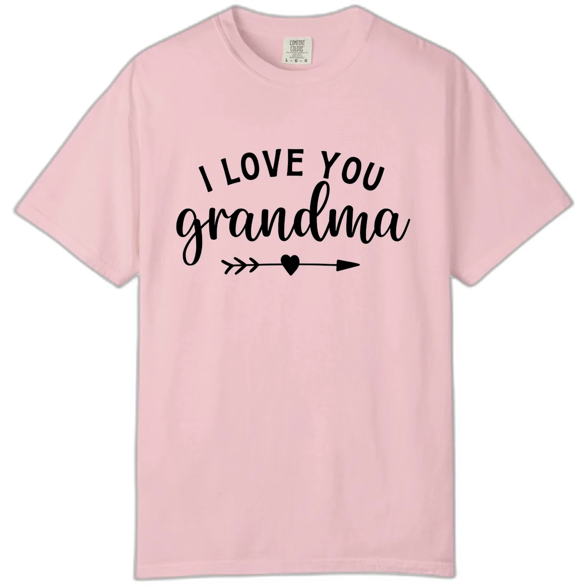I Love You Grandma Comfort Color in Blossom