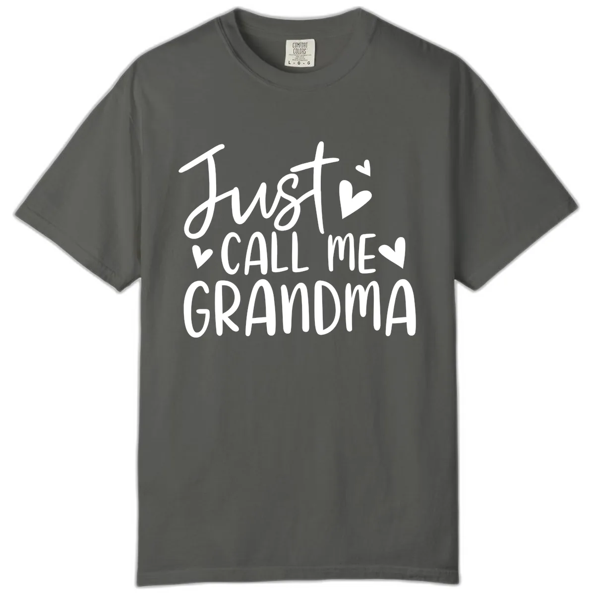 Just Call Me Grandma Comfort Color in Pepper