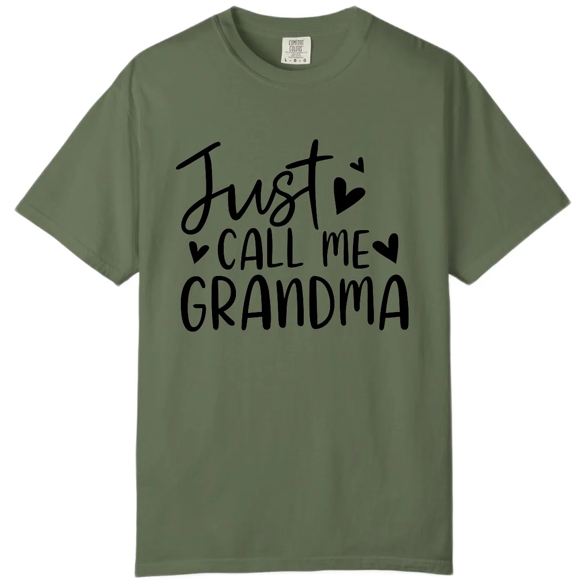 Just Call Me Grandma Comfort Color in Sage