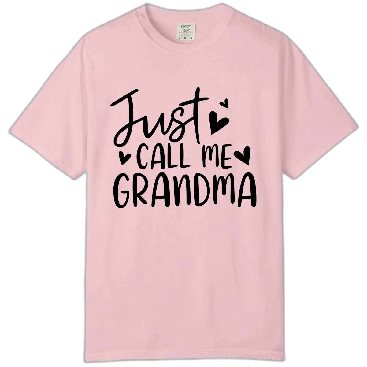 Just Call Me Grandma Comfort Color in Blossom