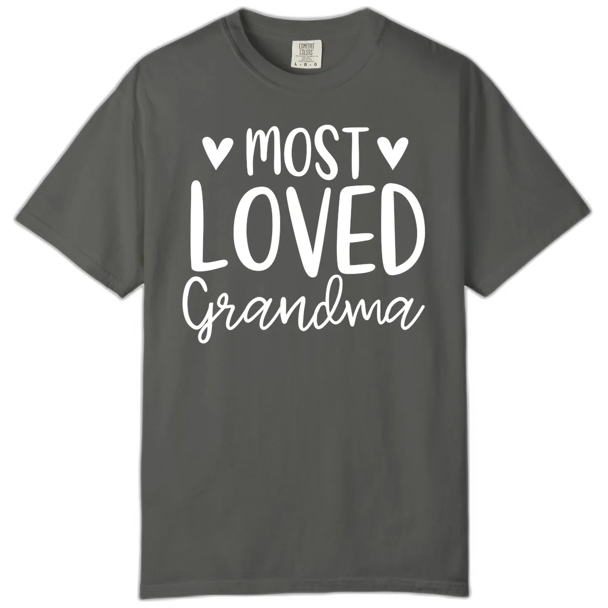 Most Loved Grandma Comfort Color in Pepper