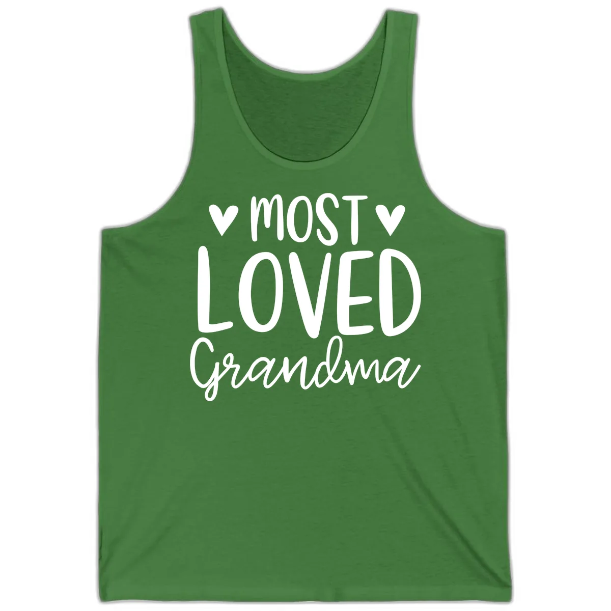 Most Loved Grandma Tank in Leaf