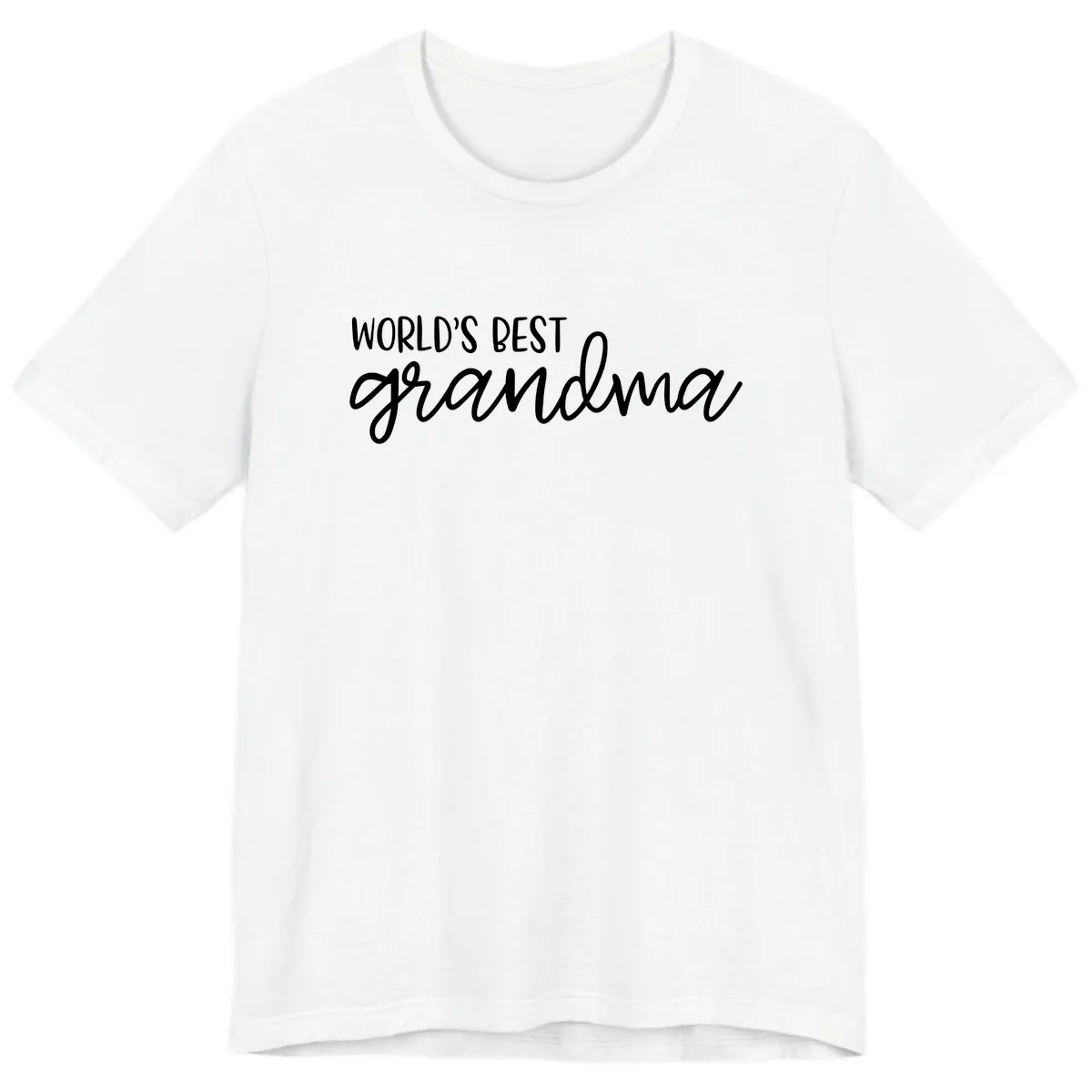 World's Best Grandma Typography Design Premium T-Shirt in White