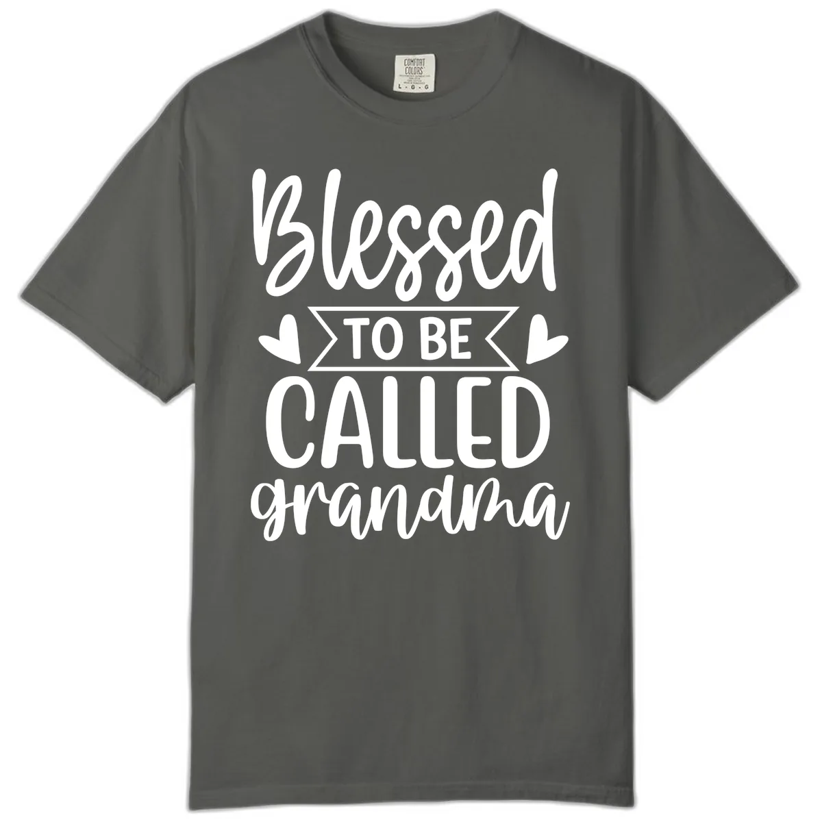 Blessed To Be Called Grandma Comfort Color in Pepper