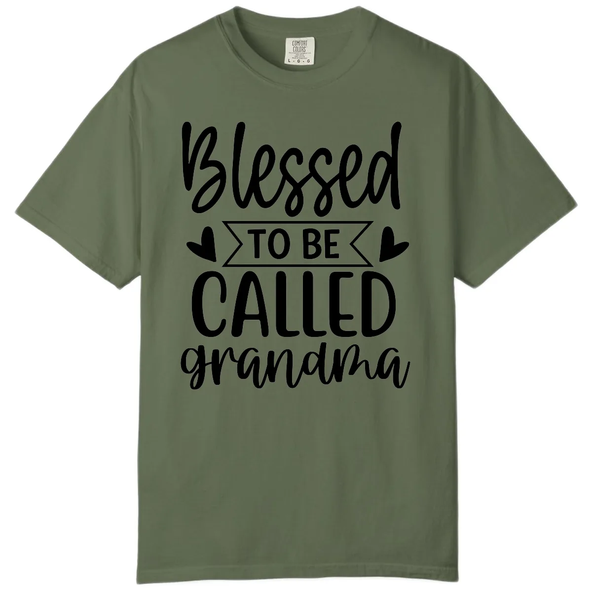 Blessed To Be Called Grandma Comfort Color in Sage