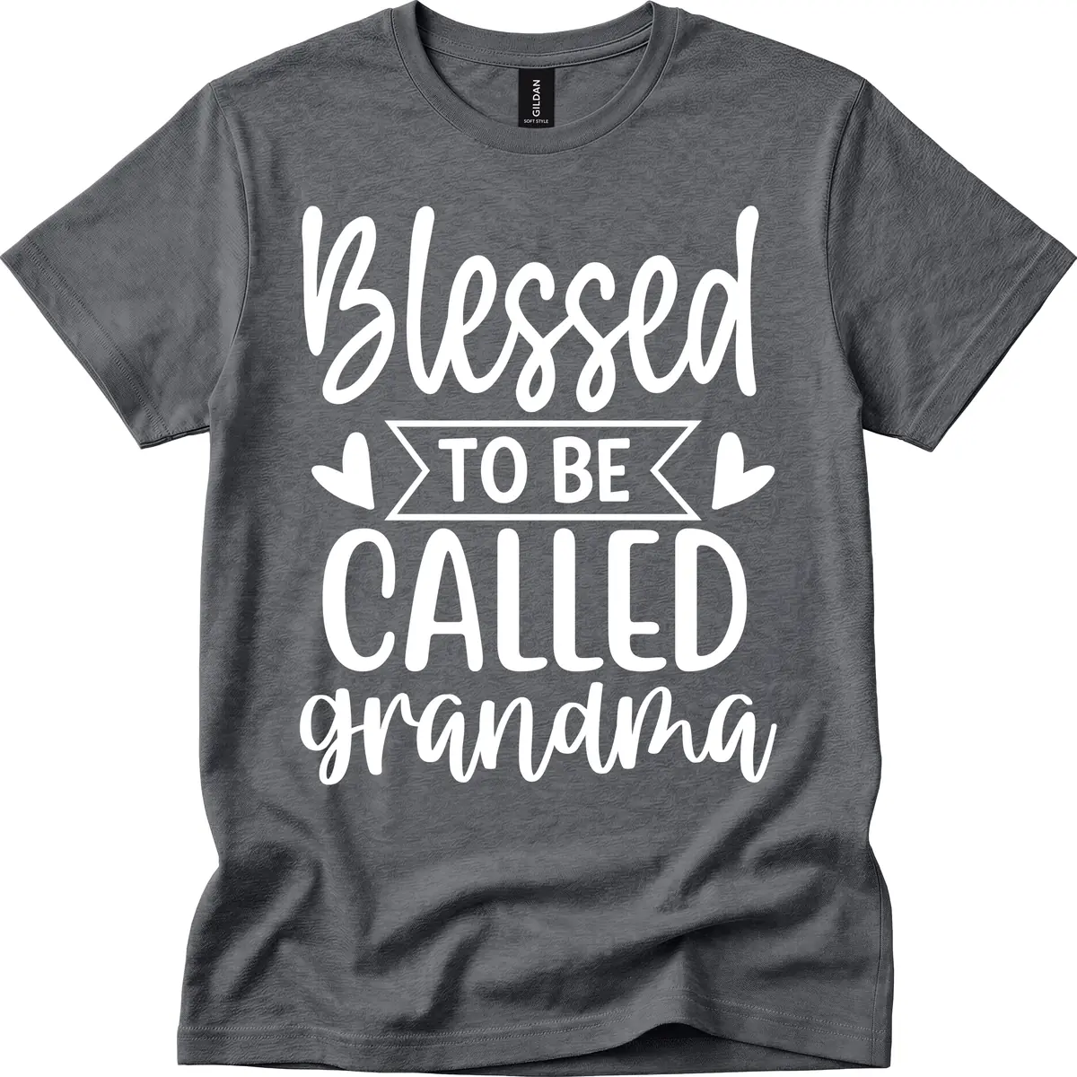 Blessed To Be Called Grandma T-Shirt in Dark Heather