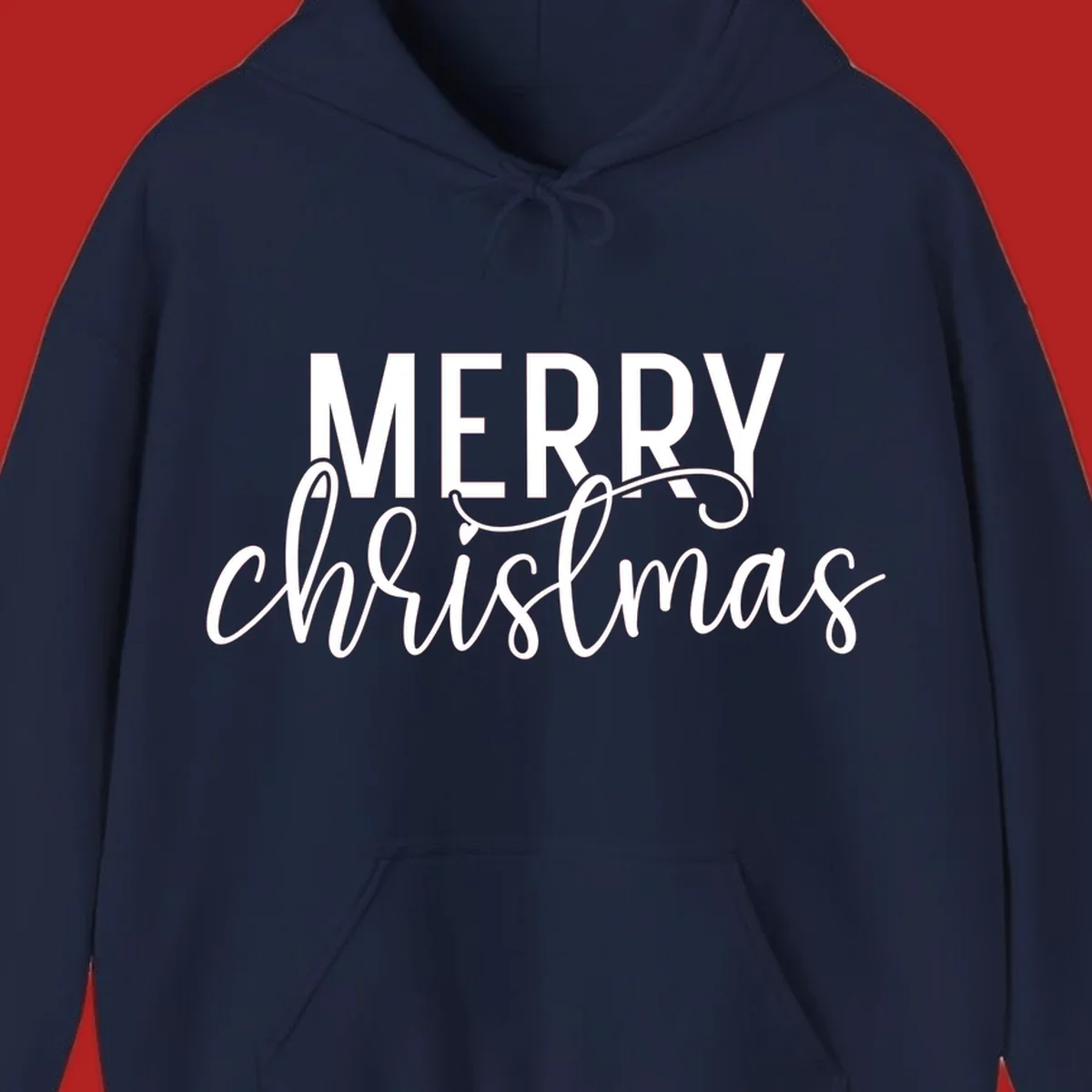 Merry Christmas in bold and script typography.