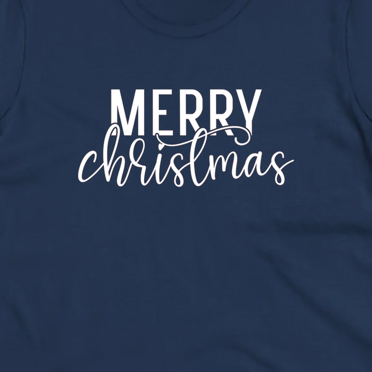 Merry Christmas in bold and script typography.